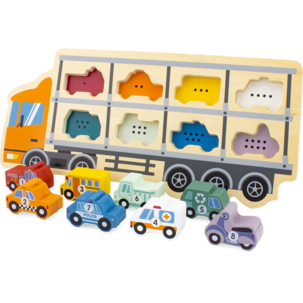 Puzzle camion porte voitures – Image 3