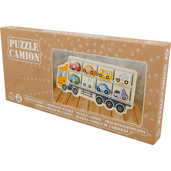 Puzzle camion porte voitures – Image 4